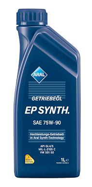 Масло трансмиссионное, для ГУР Getriebeol EP Synth 75W-90 "Aral" МКПП